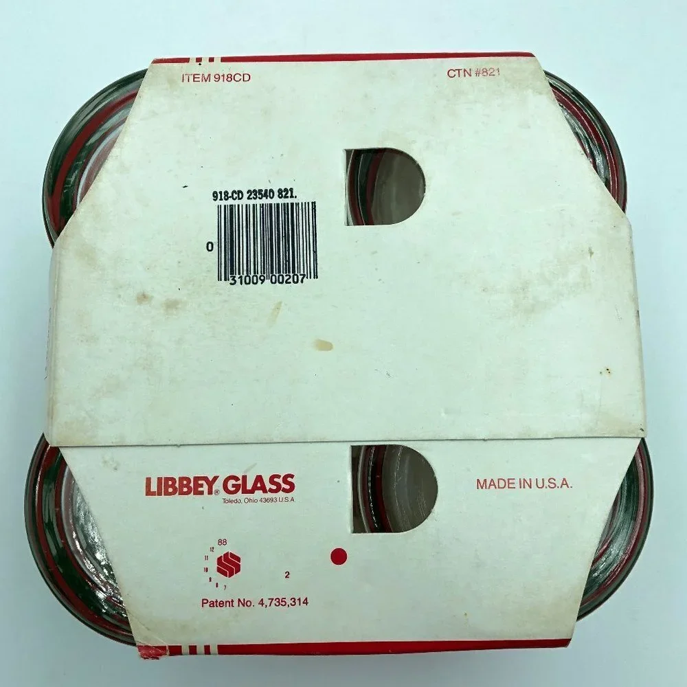 Libbey Christmas Glasses
